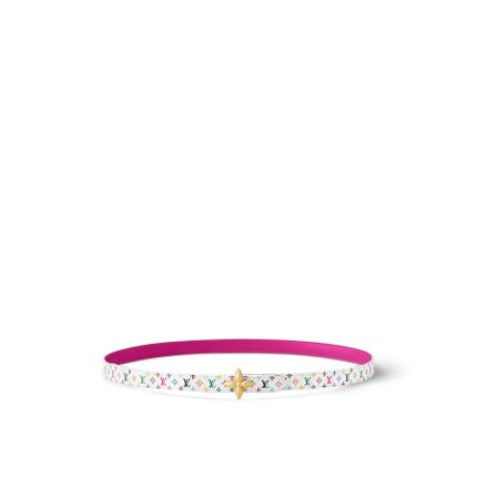 LV x TM Mini Flowergram 15mm Reversible Belt
